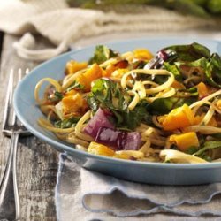 Roasted Butternut Linguine for Two recipe