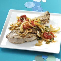Swordfish with Fennel and Tomatoes recipe
