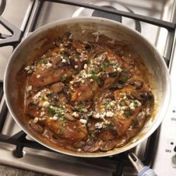 Chicken Marsala with Gorgonzola recipe