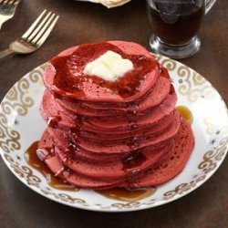 Red Velvet Pancakes recipe
