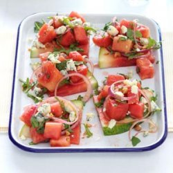 Juicy Watermelon Salad recipe