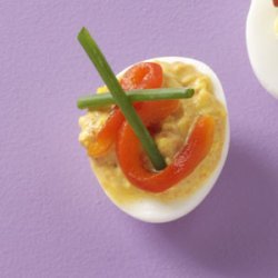 Curry On Deviled Eggs recipe