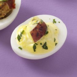Tater Salad Deviled Eggs recipe
