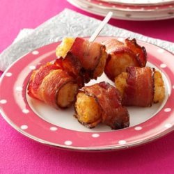 Bacon-Wrapped Tater Tots recipe