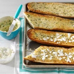 Herb-Happy Garlic Bread recipe