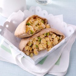 Ham & Egg Pita Pockets recipe
