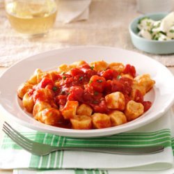 Ricotta Gnocchi in Tomato Sauce recipe
