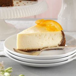 Elegant Orange Blossom Cheesecake recipe
