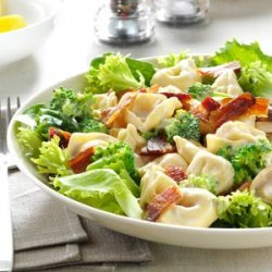 Lemony Tortellini Bacon Salad recipe