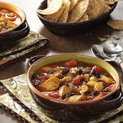 Chicken Chili with Black Beans recipe
