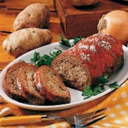 Meat Loaf Potato Surprise recipe
