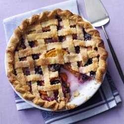 Peach Blueberry Pie recipe