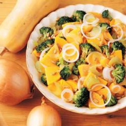 Squash and Broccoli Stir-Fry recipe