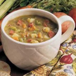 Hearty Split Pea Soup recipe