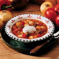 Easy Hungarian Goulash Soup recipe