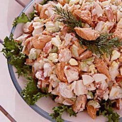 Easy Salmon Potato Salad recipe