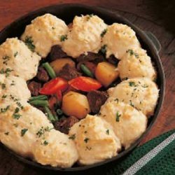Beef and Biscuit Stew recipe