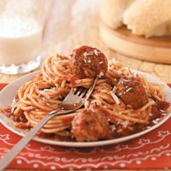 Italian Spaghetti and Meatballs recipe