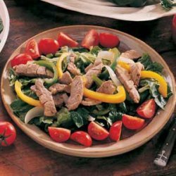 Warm Fajita Salad recipe