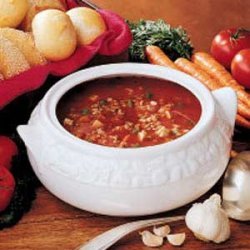 Lentil Barley Soup recipe