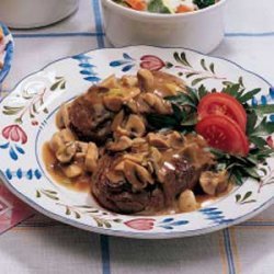 Beef Tenderloin in Mushroom Sauce recipe