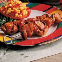 Barbecued Pork and Potatoes recipe
