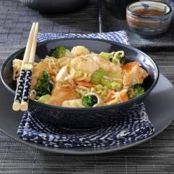 Chicken Noodle Stir-Fry recipe