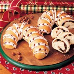 Candy Cane Coffee Cakes recipe