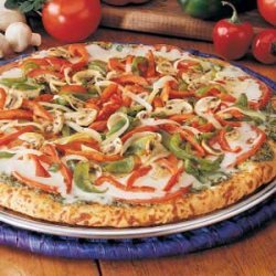 Roasted Veggie Pizza recipe