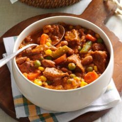 Spicy Beef Vegetable Stew recipe