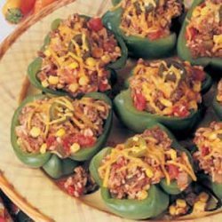 Colorful Stuffed Peppers recipe