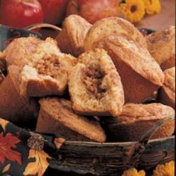 Nutty Apple-Filled Muffins recipe
