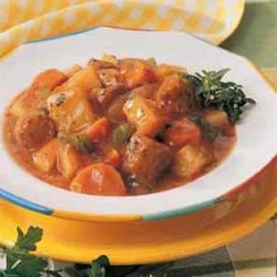 Homemade Italian Sausage Stew recipe