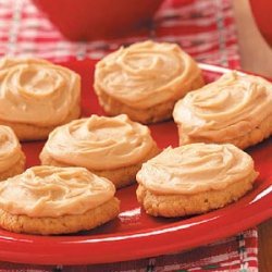 Frosted Peanut Cookies recipe