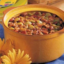Sweet N Sour Beans recipe