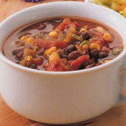 Texas Black Bean Soup recipe