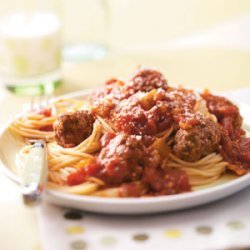 Slow-Cooked Spaghetti and Meatballs recipe