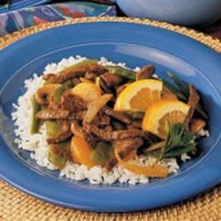 Mandarin Beef Stir-Fry recipe