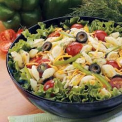 Dilly Veggie Pasta Salad recipe