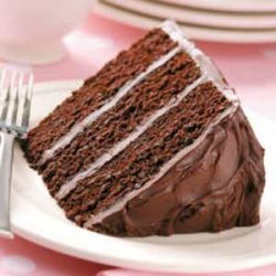 Dark Chocolate Layer Cake recipe