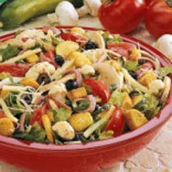 Antipasto Tossed Salad recipe