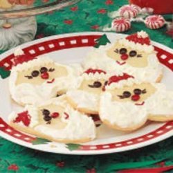 Santa Sugar Cookies recipe