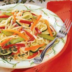 Colorful Linguine Salad recipe