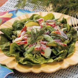 Dilled Crab Salad recipe