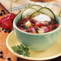 Chilled Bean Soup recipe