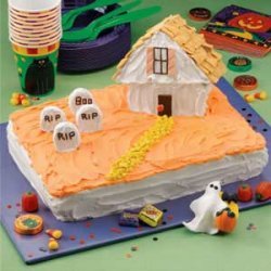 Haunted House Cake recipe