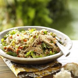 Brown Rice Salad with Grilled Chicken recipe