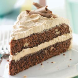 Maple-Mocha Brownie Torte recipe
