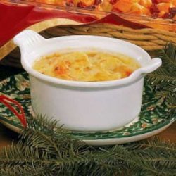 Swiss-Topped Cauliflower Soup recipe