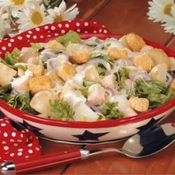 Caesar Chicken Potato Salad recipe